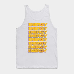 faded energy Tank Top